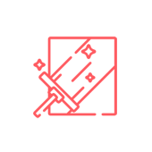 BUITENSCHOONMAKEN VAN GLAS